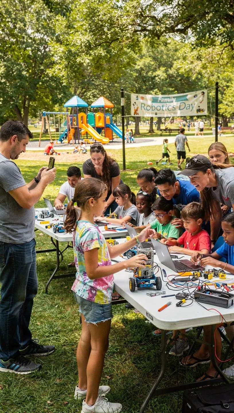 Modern office environment